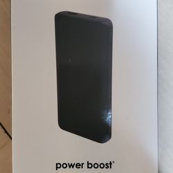 New And Never Used Power Boost Portable Battery With USB -C Port