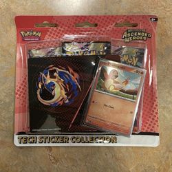 Pokemon TCG: Ascended Heroes Tech Sticker Charmander Factory Sealed Bundle