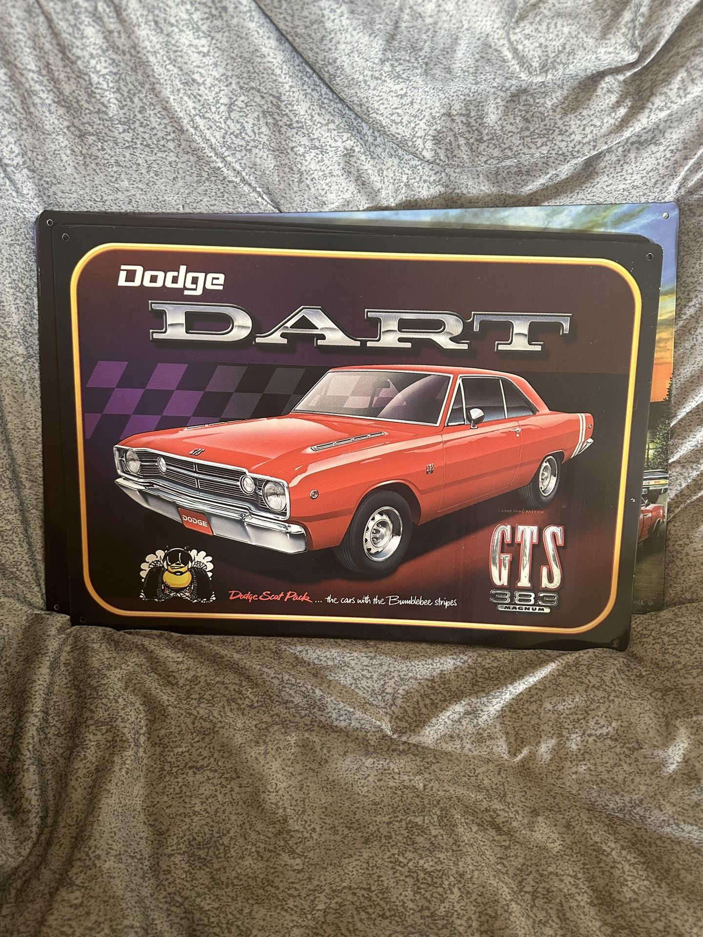 Dodge Dart Metal Sign