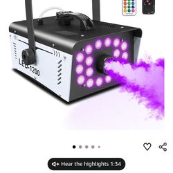 Fog machine