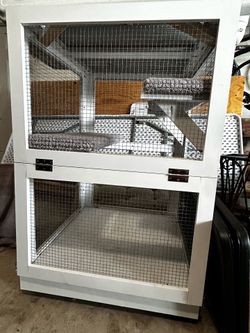 Custom Built Cat Kennel