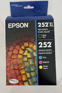 Epson 252XL Black & 252 Color Ink Pack