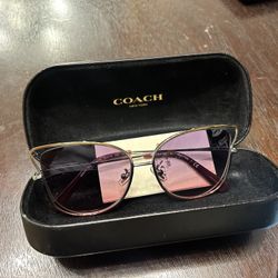 Original Coach Butterfly Rainbow Glasses 