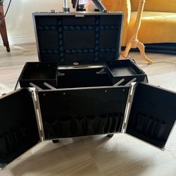 TS Pro Makeup Rolling Case 