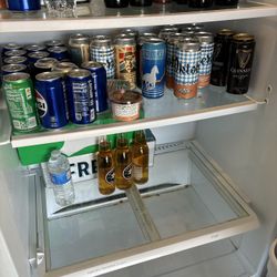 Two Side by Side Freezer and Refrigerator 