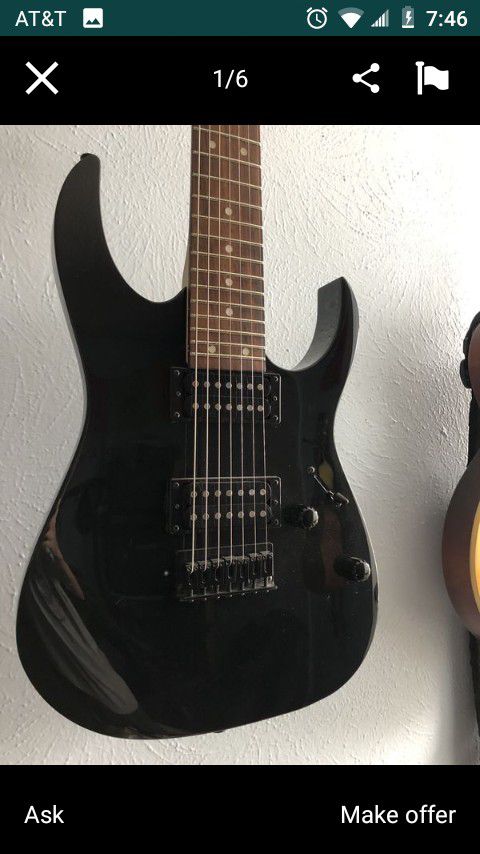 Ibanez Gio 7 string guitar
