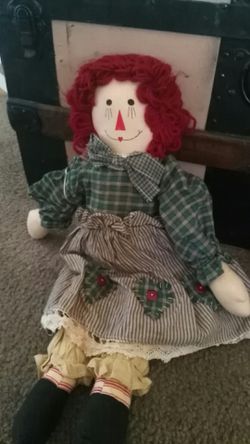 Antique raggity Ann doll