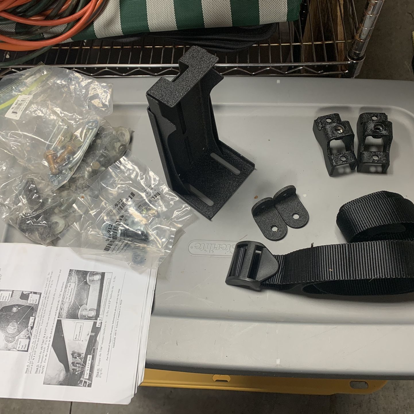 Accessory Brackets For Smittybuilt Rear Bumper/tire Gate