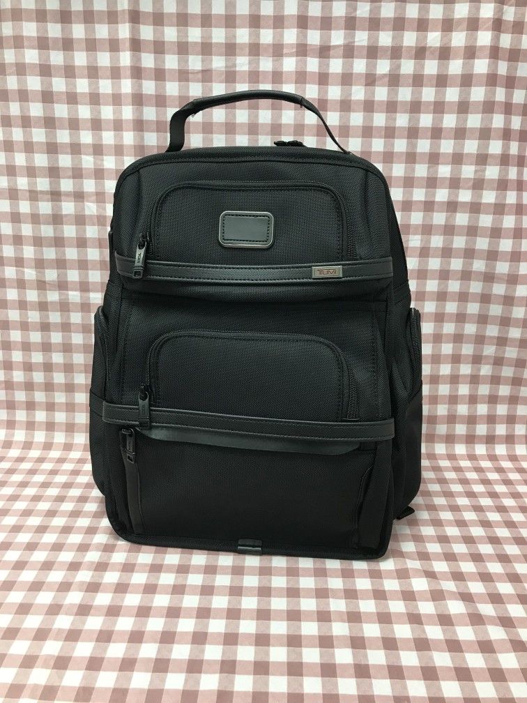 TUMI Alpha Brief Backpack in black