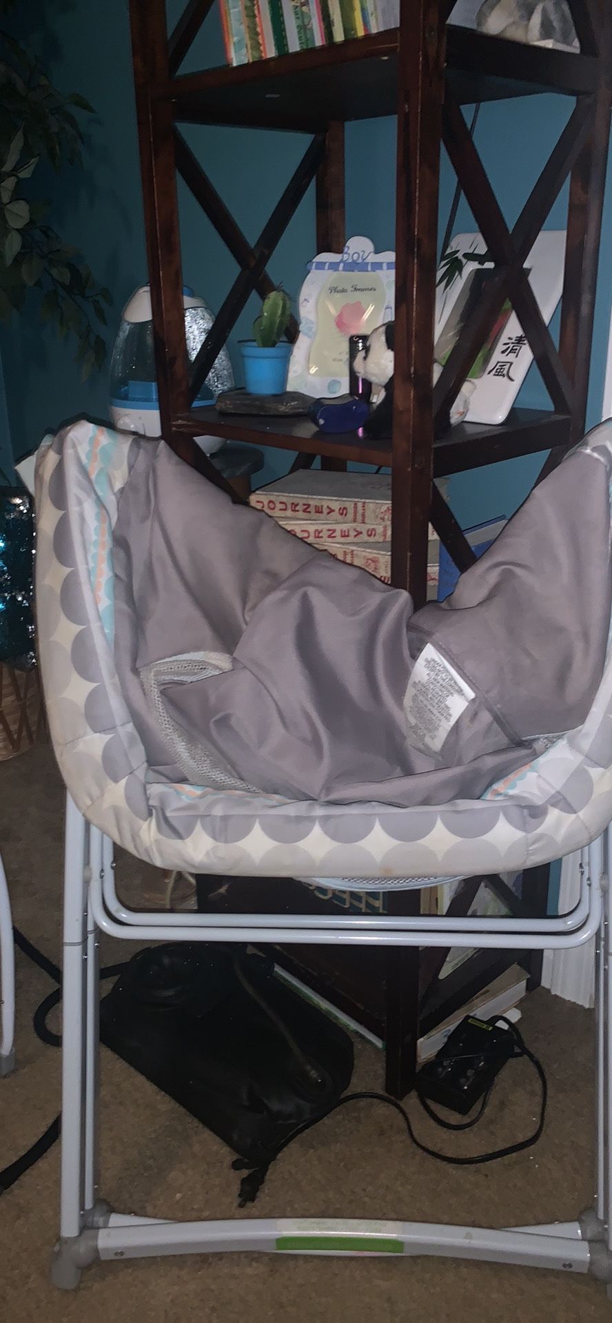 Portable Baby Bassinet With Mattress Pad