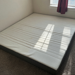 MORGEDAL IKEA Queen Foam Mattress – Good Condition, Soft Firmness - Plano, TX