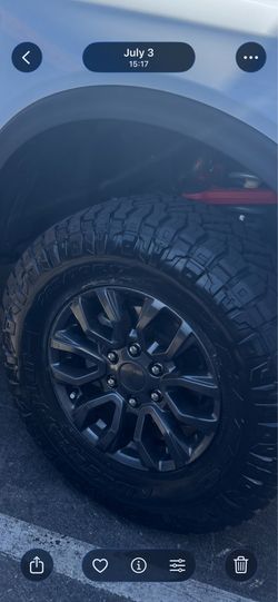 4 2024 ford ranger wheels