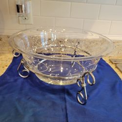 Footed Large Bowl (Fruit Bowl/Bathing Supplie Etc
