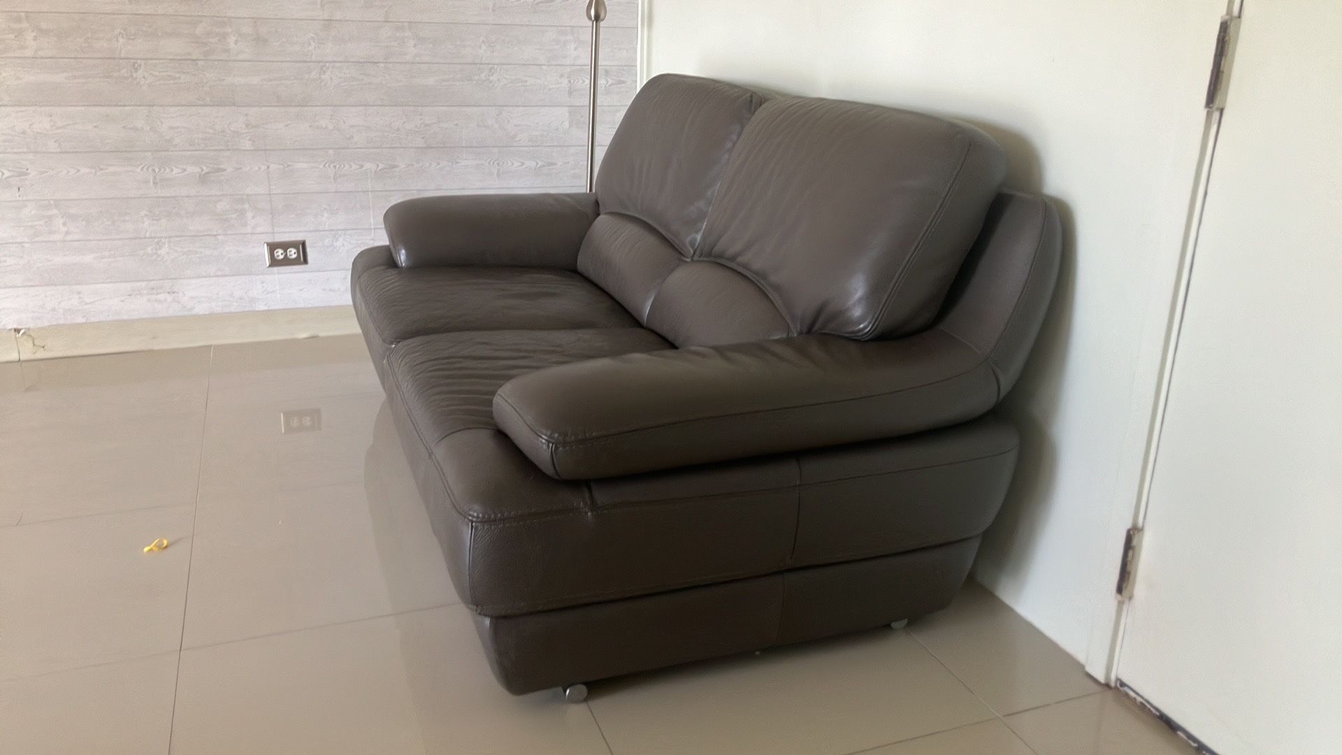 Leather couch