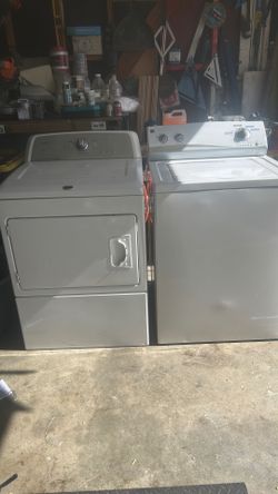 Maytag laundry and gas dryer
