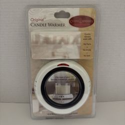 Candle Warmers Auto Shutoff Electric Candle Warmer - White - NEW