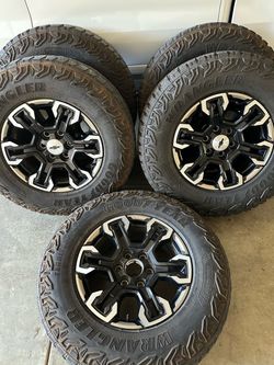 Silverado ZR2 wheels