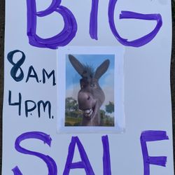 Yard sale leftovers