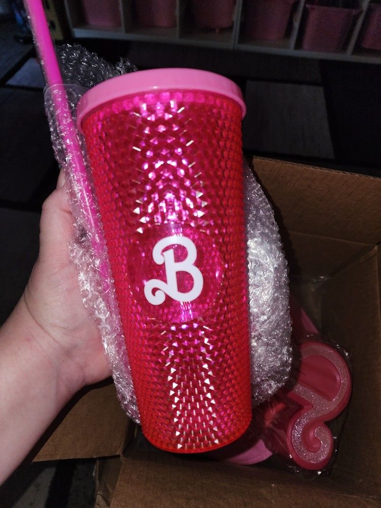 Officially Licensed Cinemark Barbie Tumbler