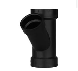 Charlotte Pipe 4 in. x 3 in. ABS DWV All Hub Wye @D3-27