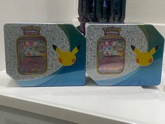Pokemon 30th anniversary Tins