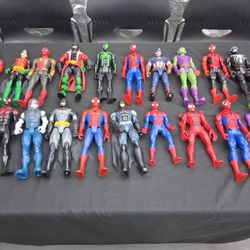 Superhero action figures Lot