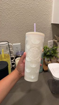 brand new scales pearl starbucks tumbler