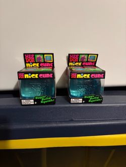 Needoh Nice Cube Blue (2) Authentic