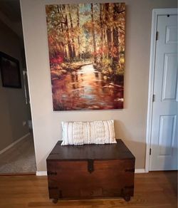 Pier One Solid Wood Chest