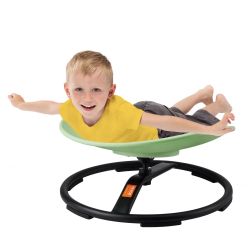 Kids Swivel Chair, 220 LBS Capacity, Sensory Spinning Chair, Autistic Kids Sensory Toy Chair with Non-Slip Metal Base, Toddler Sit and Spin Chair for 