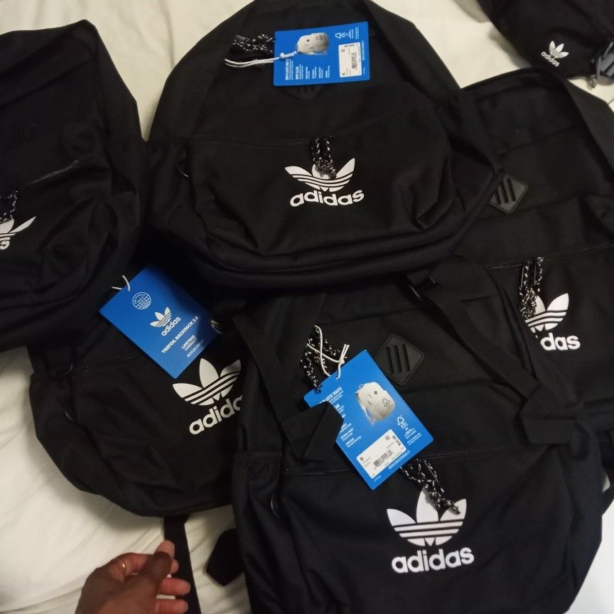 Adidas Black Backpack 