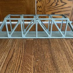 Lionel Trains Gray Metal 24” Trestle Bridge Vintage