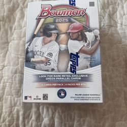 Baseball Cards: 2025 Bowman Baseball Card Blaster Box