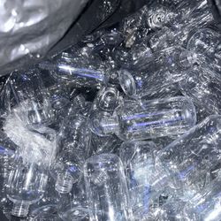 8 OZ CLEAR PLASTIC BOTTLES 