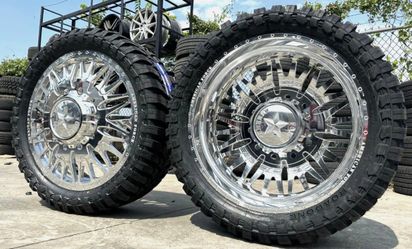 Set 26’ American Force Plague Dually Tires 37x13.50r26 Mt