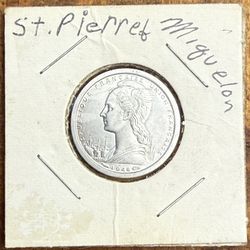 1948 Saint Pierre & Miquelon Franc