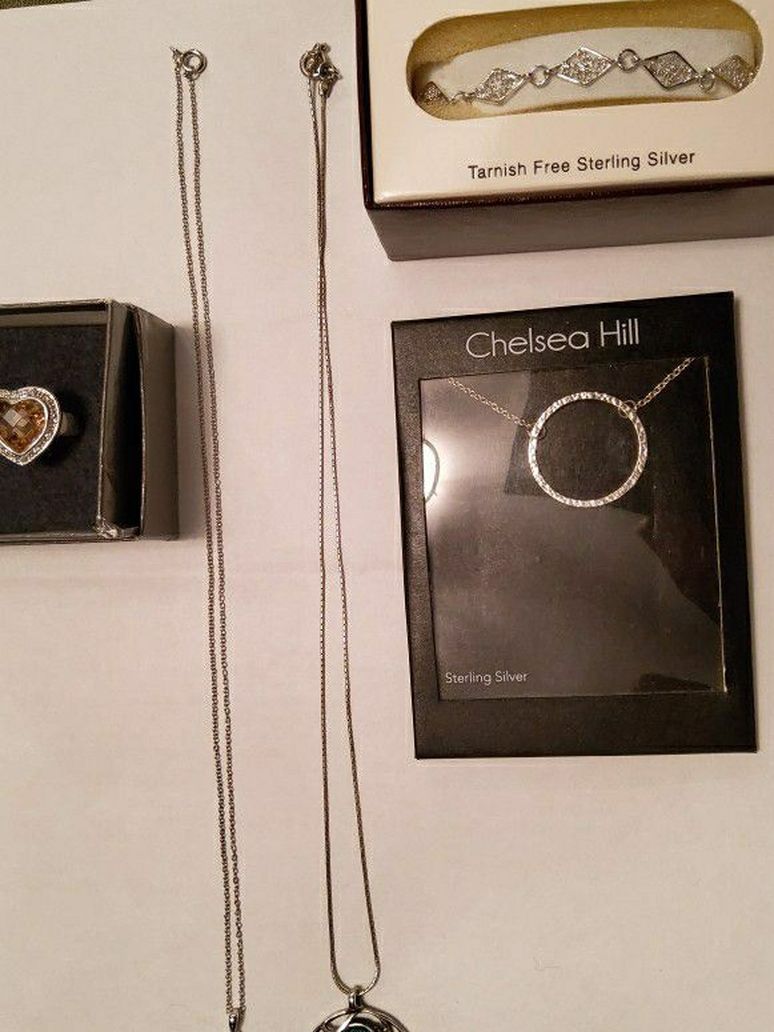 sterling silver jewelry assortment