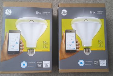 GE link connected LED bulb