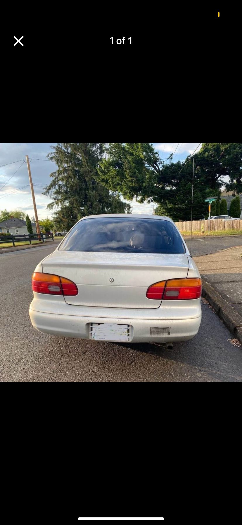 2001 Chevrolet Prizm