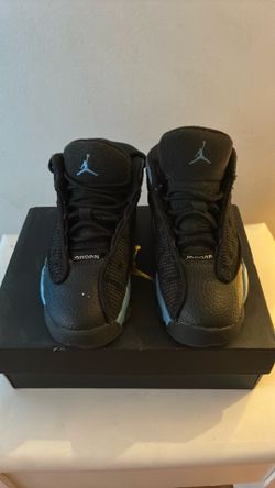 Air Jordan 13 black/blue size 12c