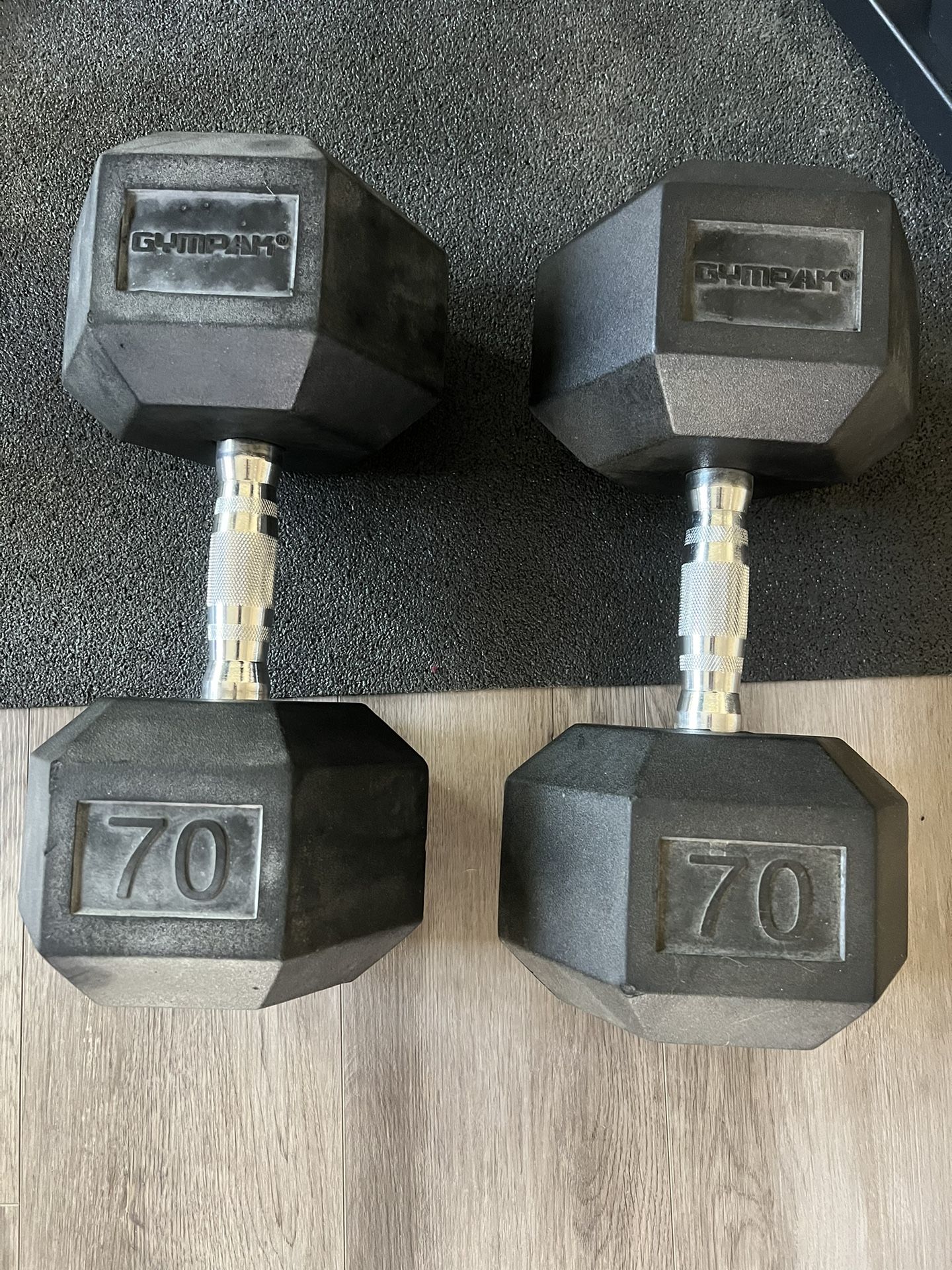 dumbbells 75lbs