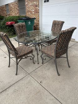 Beautiful And Elegant Outdoor Patio Furniture, With, Beautiful Dark Colors