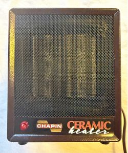 Vintage Chapin Ceramic Heater 8993-R Model 9110 – Made in USA – Retro Americana A cool piece of vintage American appliance design — Chapin ceramic he