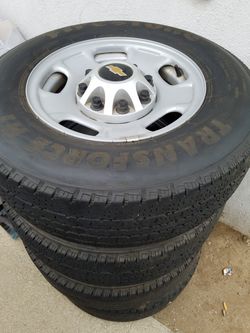 Tires and rims off my 2500 hd