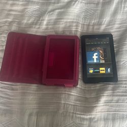 Kindle Fire W/case