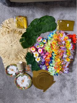 Hawaiian luau bundle