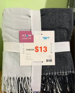 At Home x Laila Ali Throw Blanket 50x60