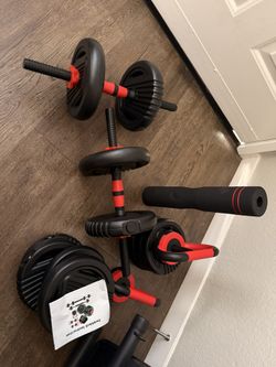dumbbell set