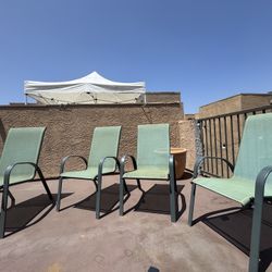 Patio chairs