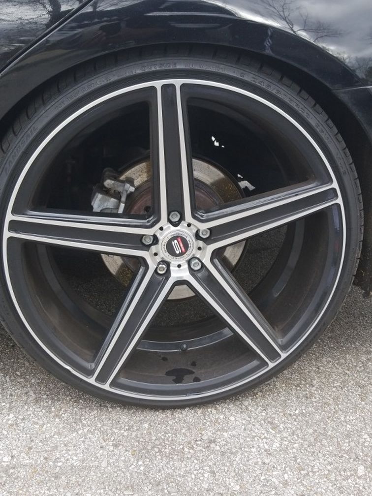 22 Inch Spec 1 Rims